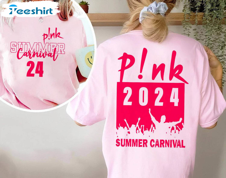 Concert 2024 PiNk Sweatshirt , Awesome Pink Summer Carnival Shirt Tee Tops