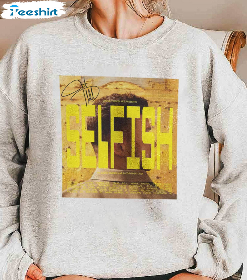 New Single Out January 25th 2024 T Shirt, Neutral Justin Timberlake Selfish Shirt Tank Top