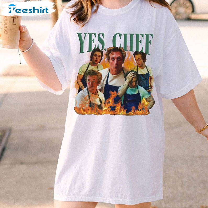 Limited Yes Chef Shirt, Awesome Carmen Berzatto Short Sleeve Tank Top