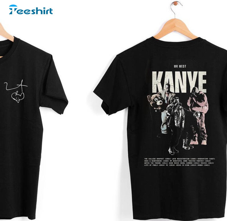 Kanye West Vintage Shirt, Kanye Trendy Streetwear Tee Tops Sweater