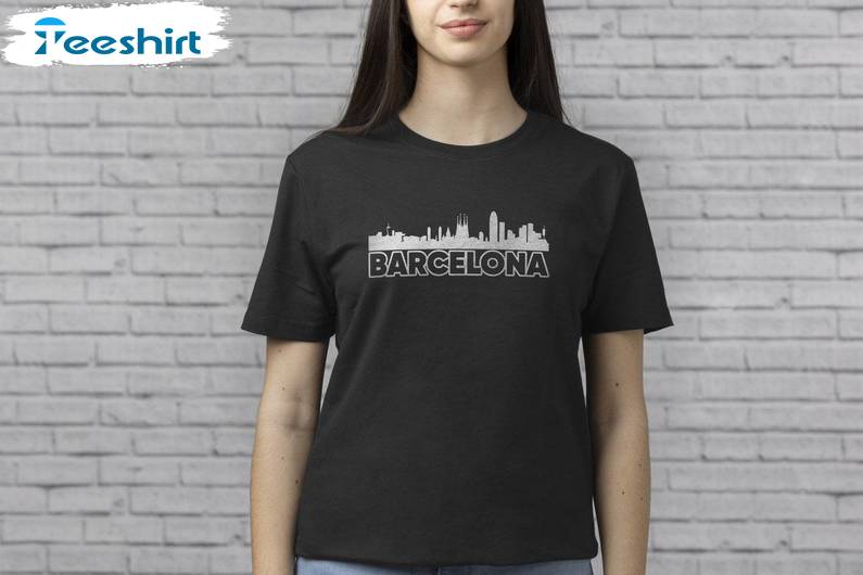 Trend Barcelona Shirt, Barcelona Sibling Tee Tops T-shirt