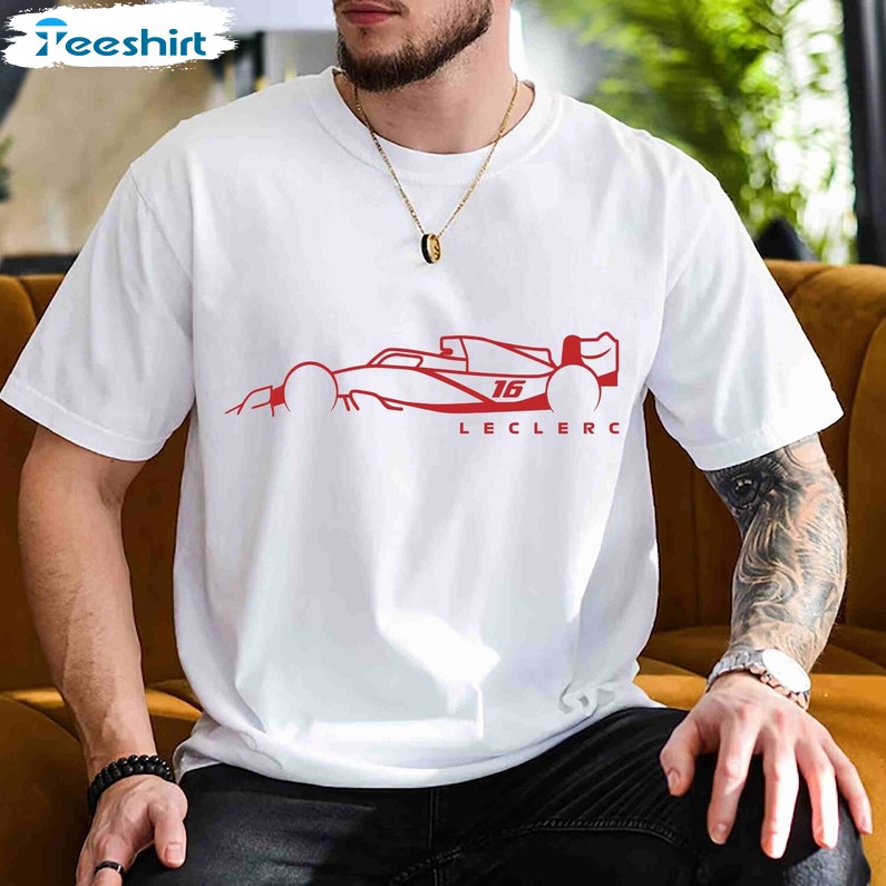 Charles Leclerc Formula One Shirt, F1 Racing Sweater Hoodie