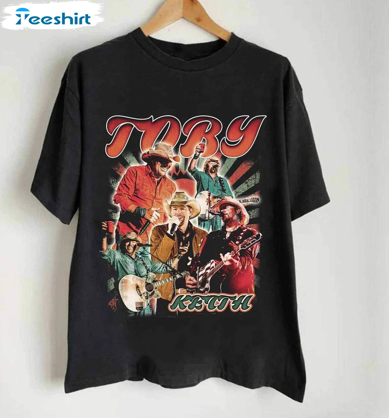 Toby Keith Vintage Shirt, Retro Trendy Short Sleeve Long Sleeve