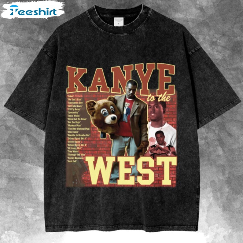 Vintage Kanye West Shirt, Limited Old Ye Brown Short Sleeve Long Sleeve