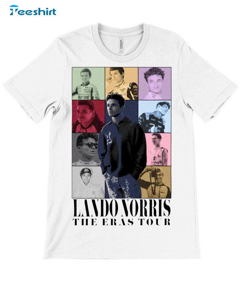 Must Have Lando Norris The Eras Tour Unisex T Shirt , Retro I Lando Norris Shirt Short Sleeve