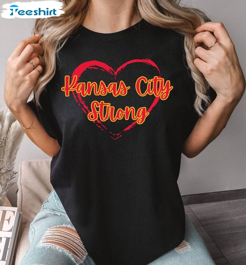 Comfort Kansas City Strong Fundraising T Shirt , Cute Kansas Strong Shirt Sweater