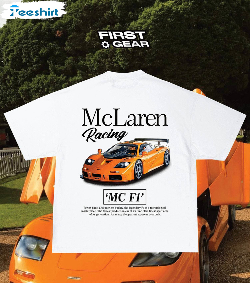 Mclaren Racing Sweatshirt , New Rare Mclaren Formula 1 Shirt Long Sleeve