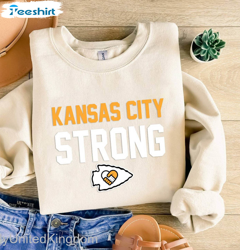 New Rare Kansas Strong Shirt, Cool Design Kanas City Unisex T Shirt Unisex Hoodie