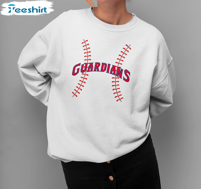 Guardians Sweatshirt - Mlb Football Vintage Crewneck Unisex T-shirt