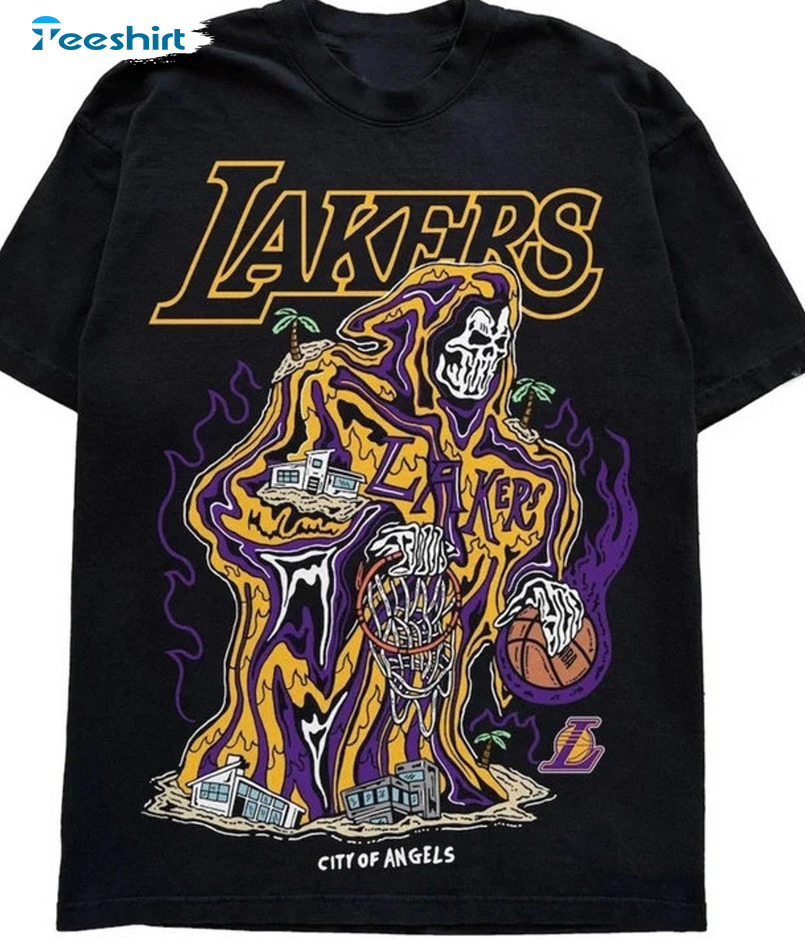 Los Angeles Lakers Shirt - Basketball Trending Sweatshirt Unisex Hoodie