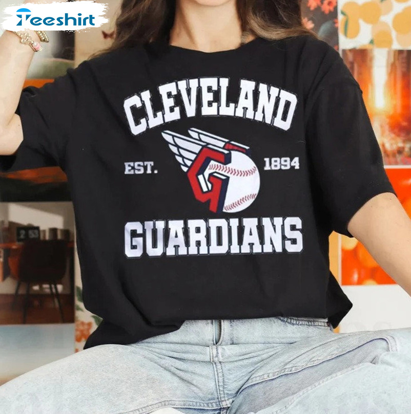 Vintage Cleveland Guardians EST 1894 Sweatshirt MLB Baseball 