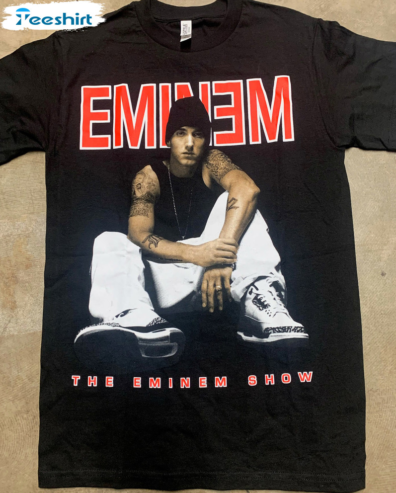 The Eminem Show Short Sleeve - Trending Vintage Style Crewneck Tee Tops