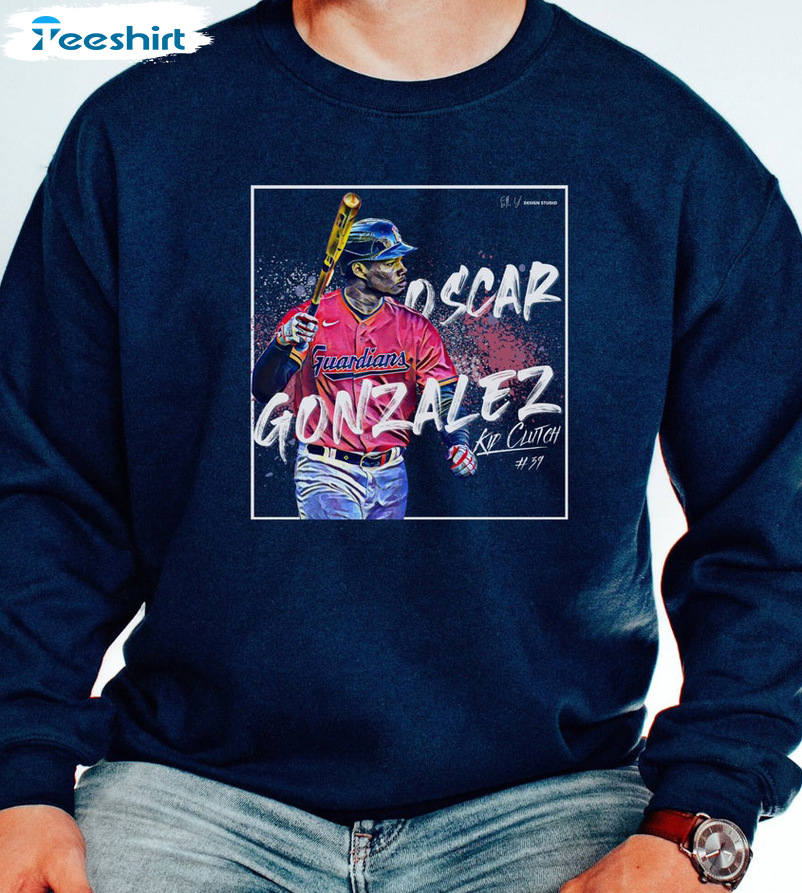 Oscar Gonzalez Cleveland Sweatshirt - Cleveland Indians Unisex Hoodie Tank Top