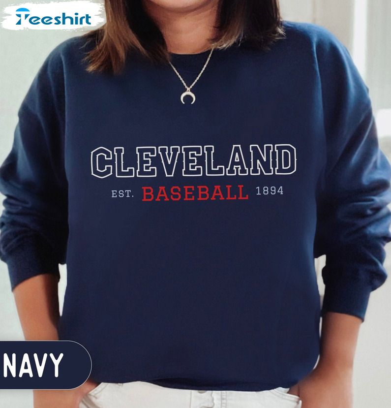 Vintage Cleveland Guardians EST 1894 Sweatshirt MLB Baseball 