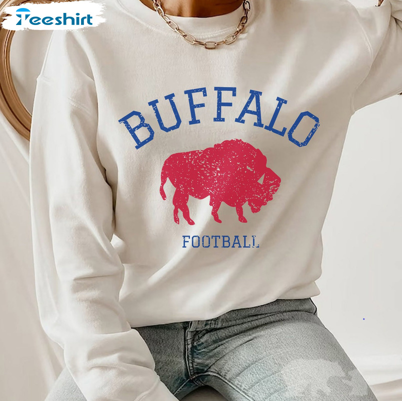 Buffalo Football Sweatshirt - Bills Mafia Crewneck Unisex Hoodie