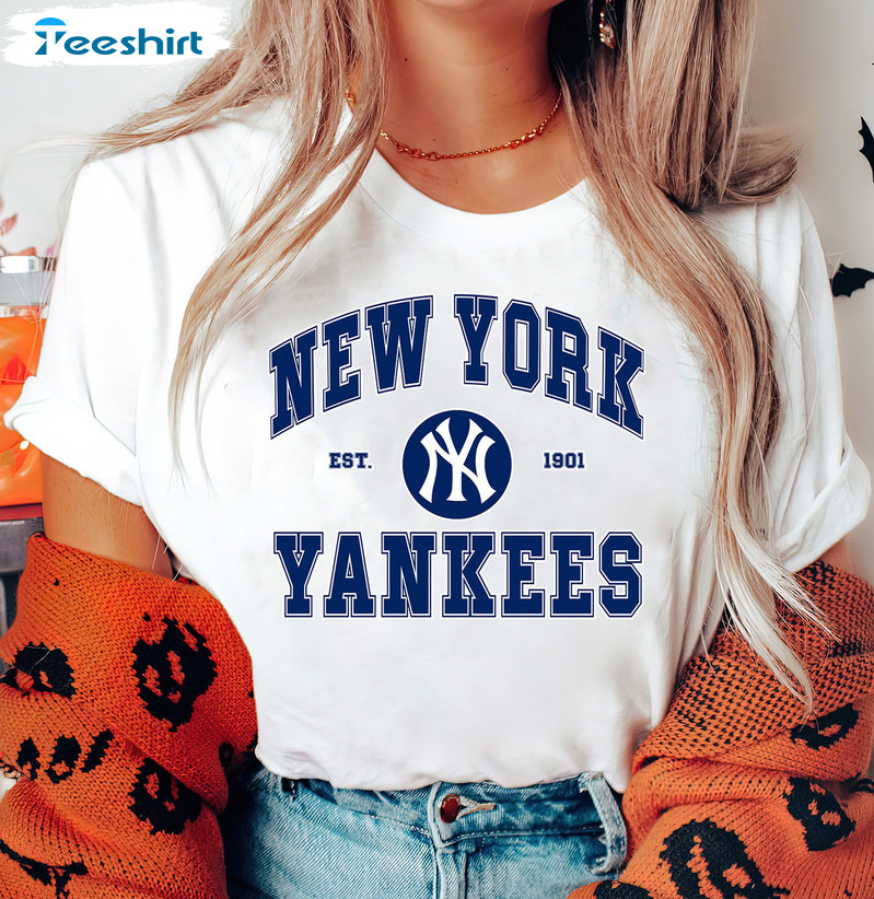 New York Baseball Shirt, Womens Yankee Shirt, Gifts For Yankees