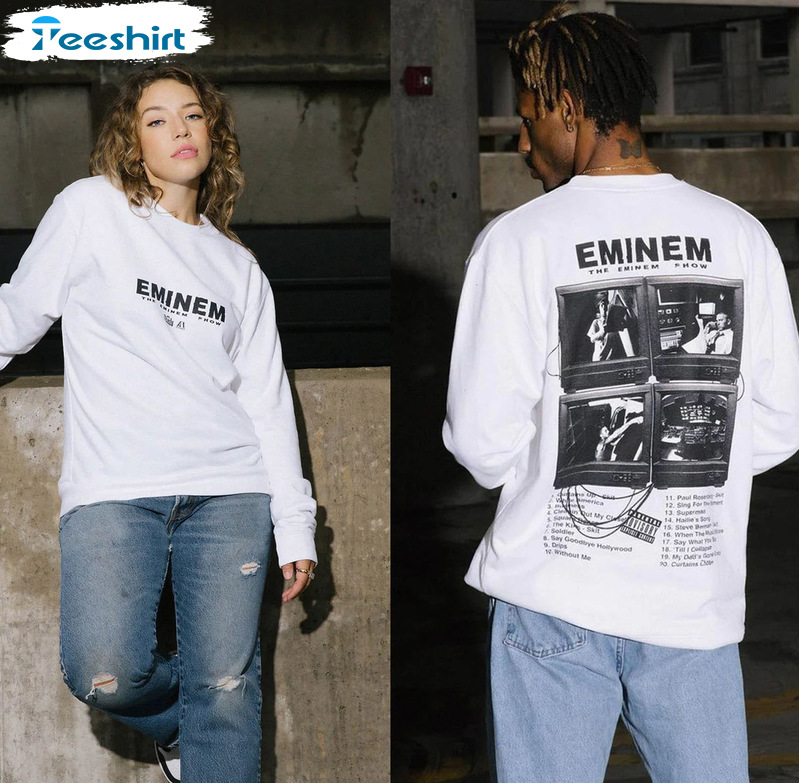 Eminem Show 20th Aniversary Shirt - Eminem Trending Design Sweatshirt Tank Top