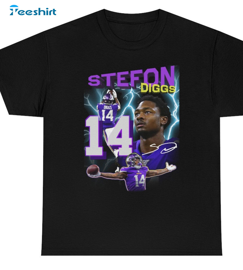 Stefon Diggs Shirt - Trending Baseball Short Sleeve Unisex T-shirt