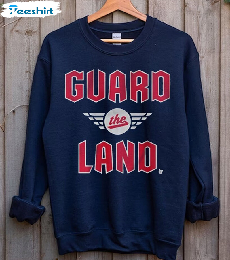 Guard Land Trending Shirt - Cleveland Baseball Long Sleeve Sweater