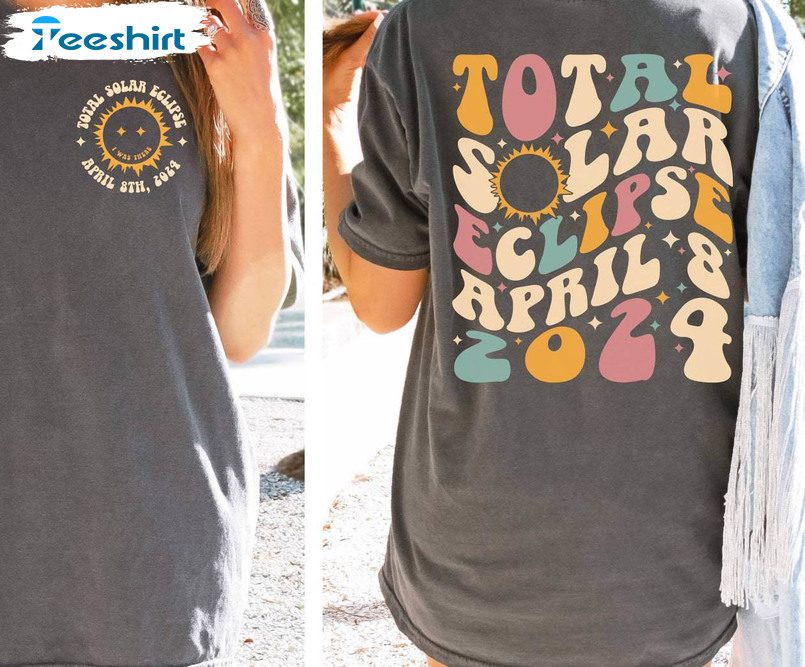 Total Solar Eclipse Shirt , Eclipse Celestial Tee Tops T-shirt