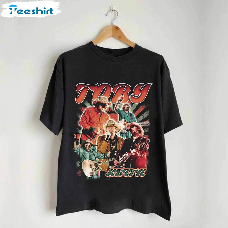 Toby Keith Shirt, Retro Toby Keith Tee Tops Hoodie