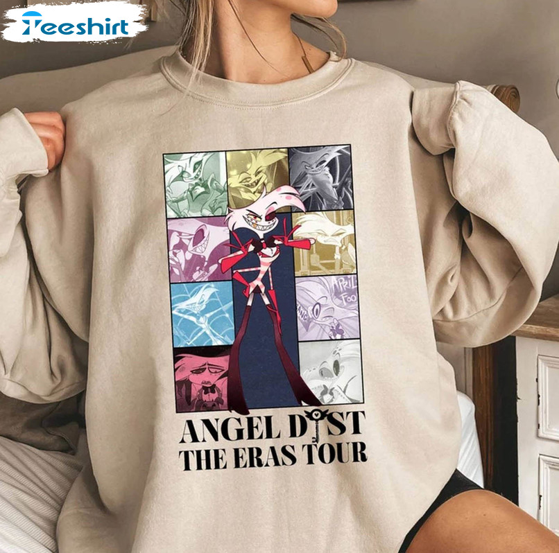 Angel Dust Eras Tour Shirt, Hazbin Hotel Tee Tops Hoodie