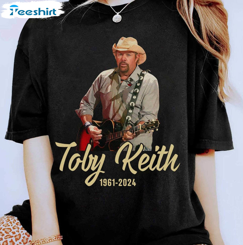 Toby Keith Shirt, Rip Toby Keith Tee Tops Sweater For Music Lovers