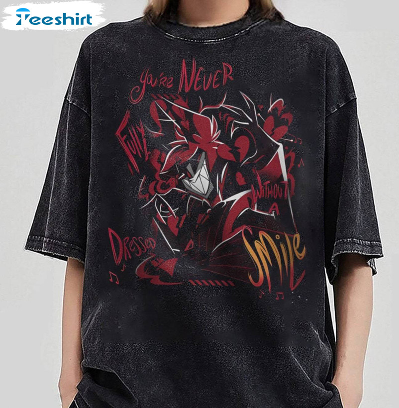 Hazbin Hotel Alastor Shirt, Alastor Anime Short Sleeve Long Sleeve