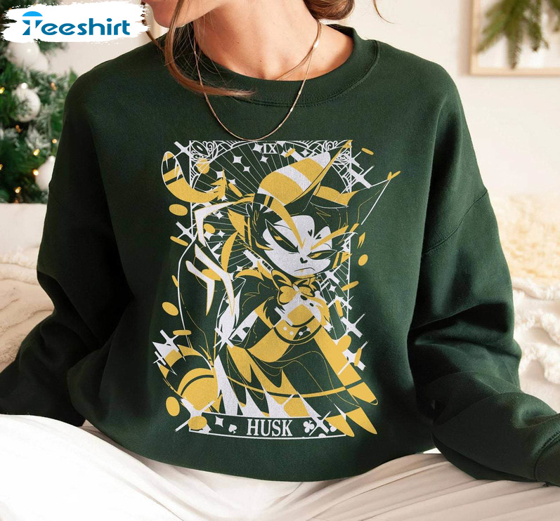 Husk Hazb In Hotel Characters Shirt, Hazb In Hotel Cartoon Long Sleeve Hoodie