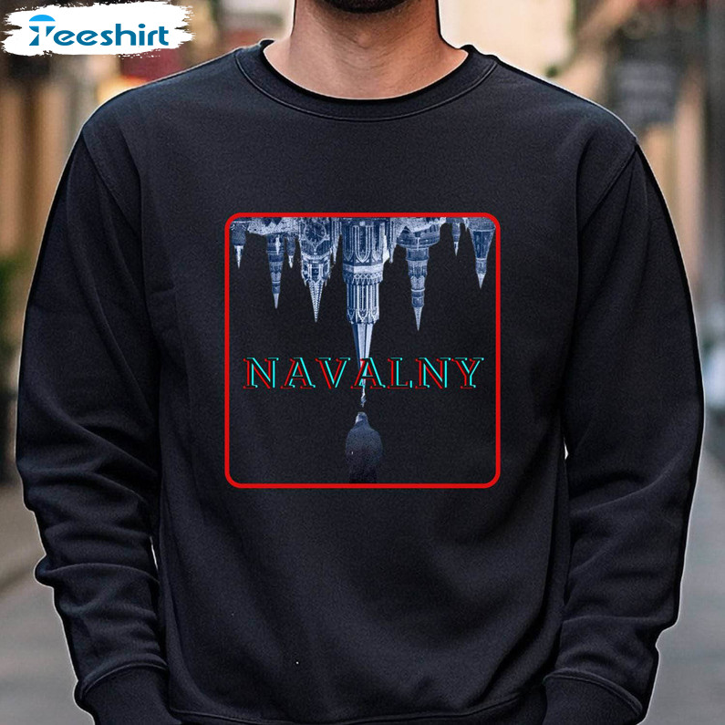 Alexei Navalny 1976 2024 Graphic Shirt, Support Navalny Fight For Freedom Long Sleeve Tank Top