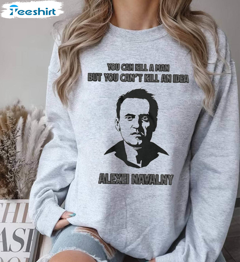 Alexei Navalny Shirt, Rip Free Navalny Crewneck Sweatshirt Tee Tops