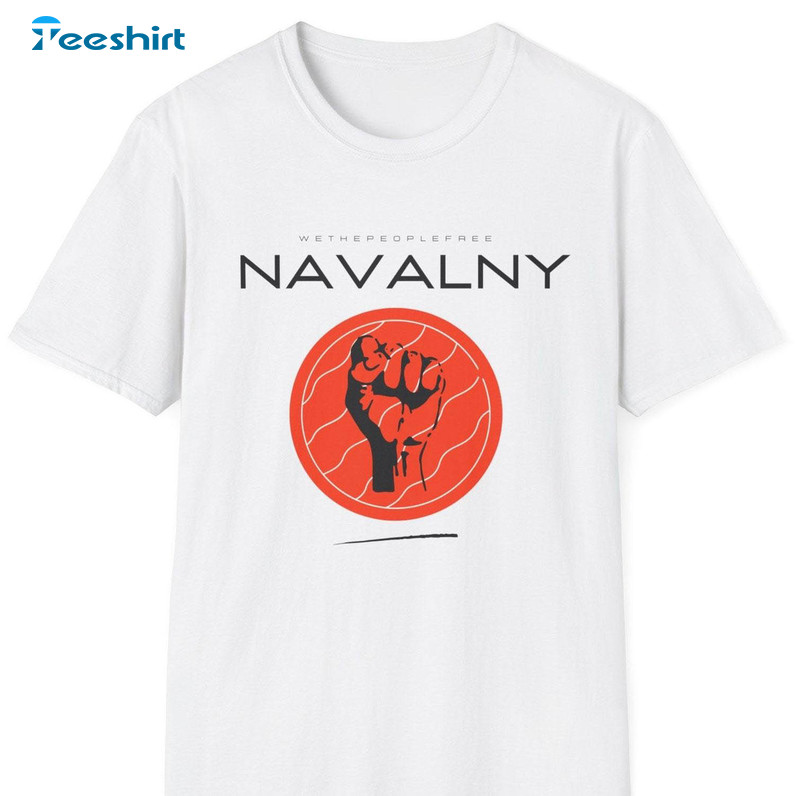 Alexei Navalny Shirt, Vintage Design Short Sleeve Long Sleeve