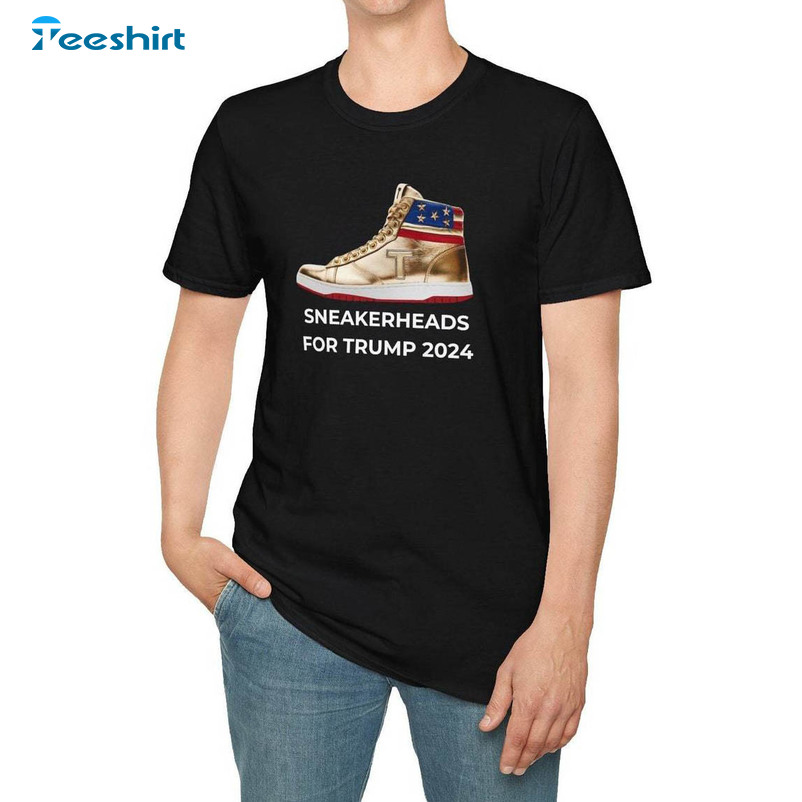 Sneakerheads For Trump Shirt, Never Surrender Unisex Hoodie Long Sleeve