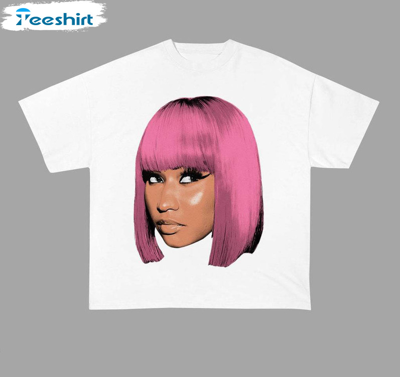 Nicki Minaj Vintage Shirt, Hip Hop Rap Unisex Hoodie Crewneck Sweatshirt