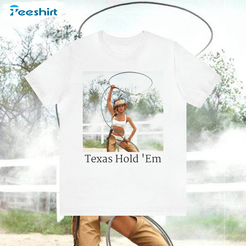 Beyonce Texas Hold Em Shirt, Trendy Music Tee Tops T-shirt