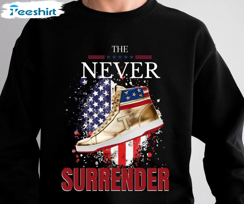 The Never Surrender Shirt, Never Surrender Long Sleeve Tank Top