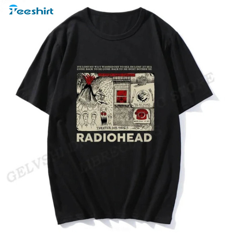 The Bends Album Vintage Shirt, Vintage Radiohead Unisex Hoodie Tee Tops