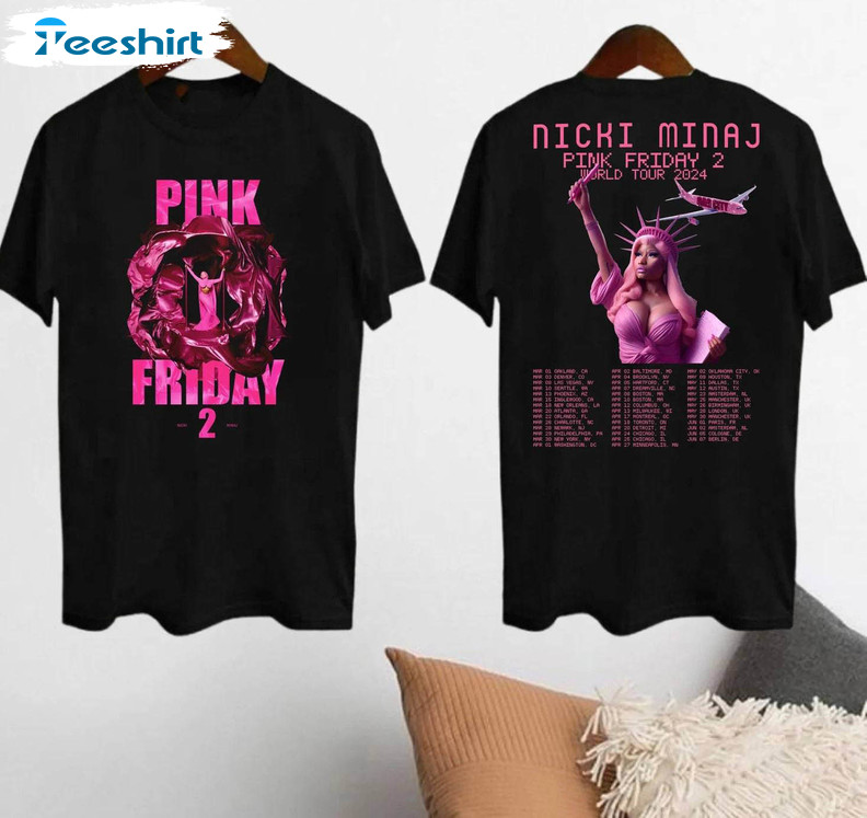 Nicki Minaj Pink Friday 2 Shirt, Pink Friday 2 Tee Tops Hoodie