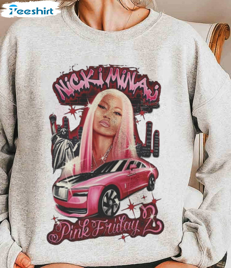 Nicki Minaj Pink Friday 2 Shirt, Music Tour Long Sleeve Sweater