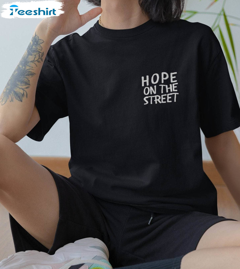 Jhope On The Street Shirt, Jitb Hobihearteu Short Sleeve Tee Tops