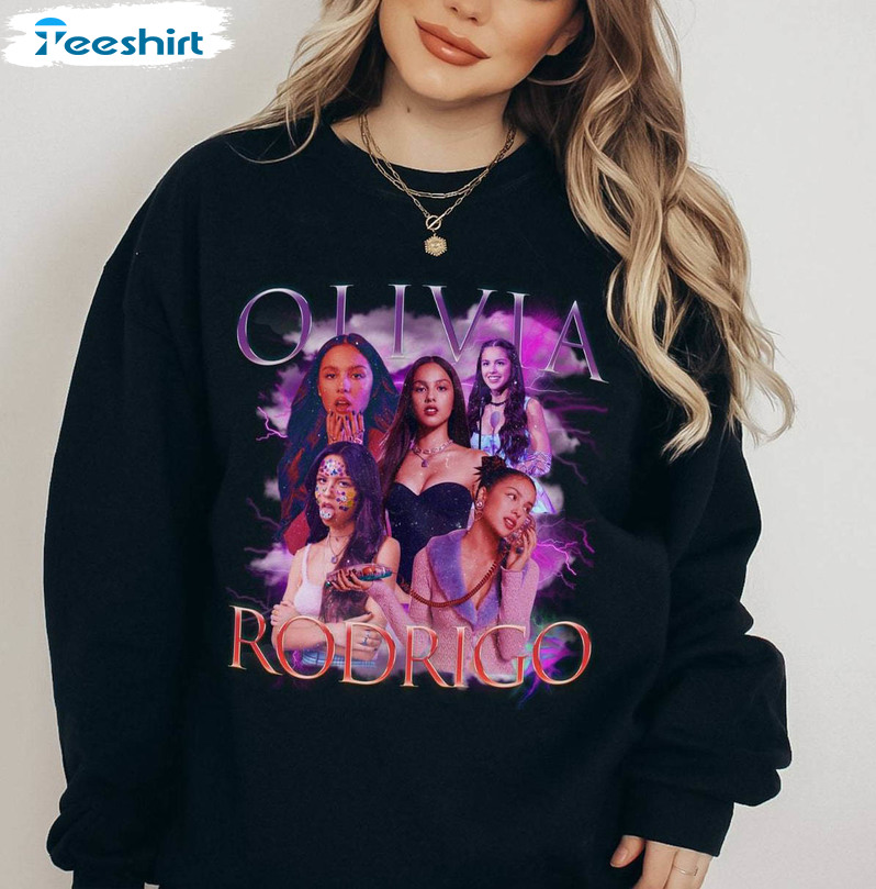 Vintage Olivia Rodrigo Shirt, Olivia Rodrigo Retro Sweater T-shirt