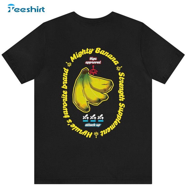 Mighty Simmered Fruit Shirt, I Funny Zelda March I Mighty Banana Long Sleeve Sweater