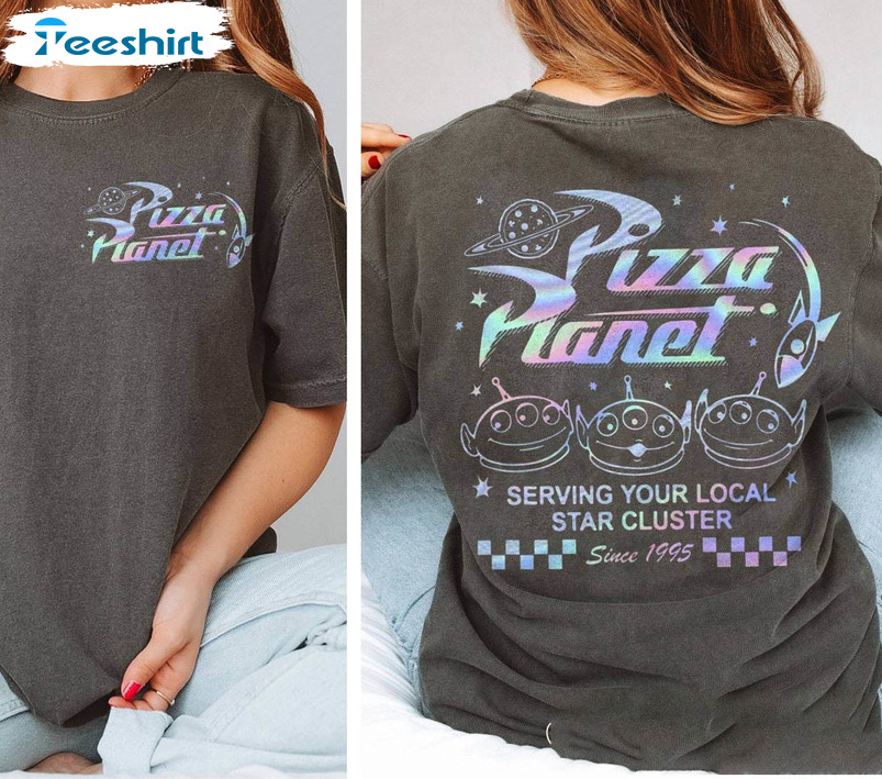 Vintage Pizza Planet Shirt, Comfort Toy Story Tee Tops Hoodie