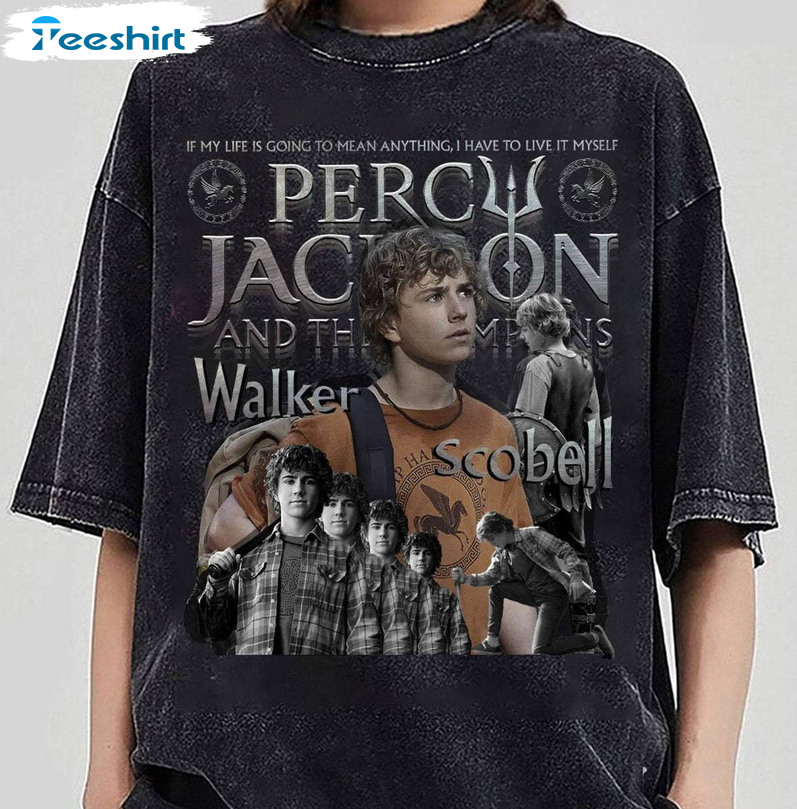 Vintage Percy Jackson Shirt, Camp Half Blood And The Olympians Crewneck Sweatshirt Sweater