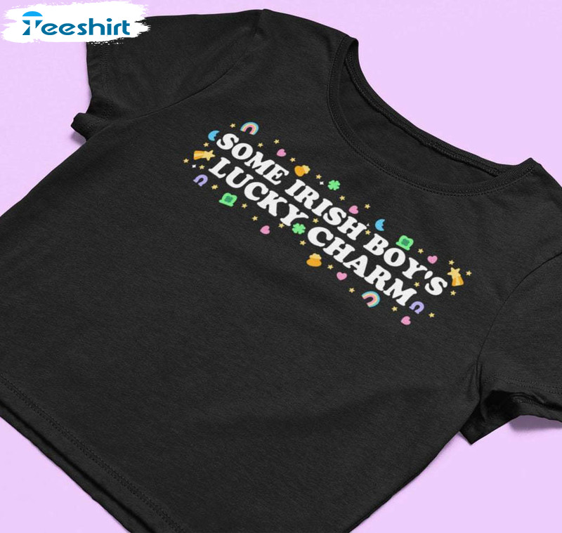 Cute Charms Shirt, Magically Delicious Lucky Long Sleeve Hoodie