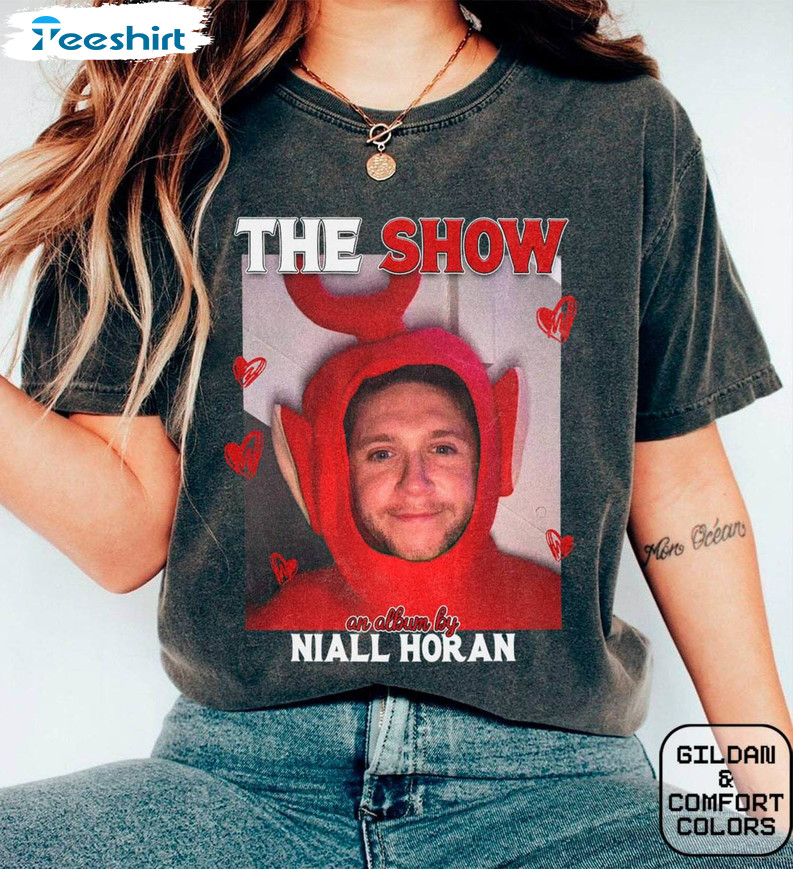 Niall Horan Shirt, The Show Album Track List Crewneck Sweatshirt Hoodie