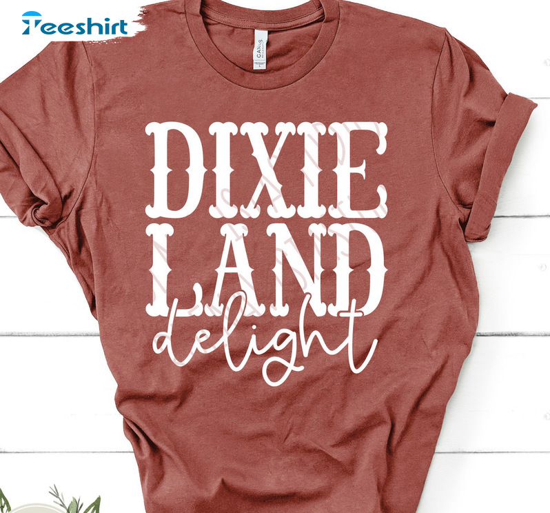 Dixieland Delight Shirt - Delight Svg Sweatshirt Crewneck