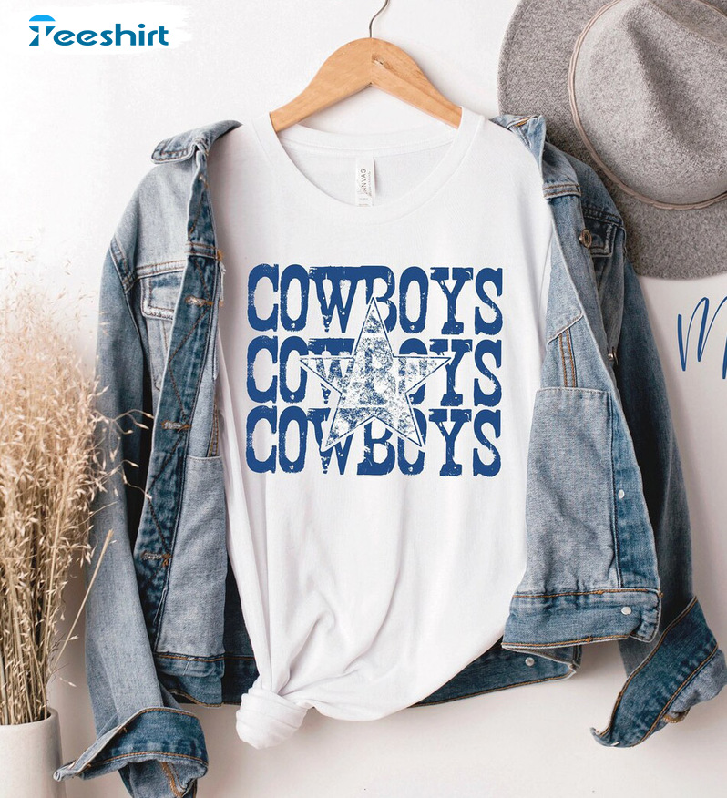 Dallas Football Shirt - Dallas Cowboys Sweatshirt Crewneck