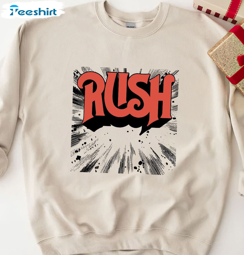 Starburst Logo Hoodie - Natural Rush Trending Unisex T-shirt Short Sleeve