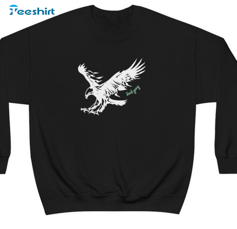 Fly, Eagles Crewneck, Philly Top, Philadelphia Eagles Sweatshirt, Go Birds  Tee, Fly Eagles Fly, Bird Gang